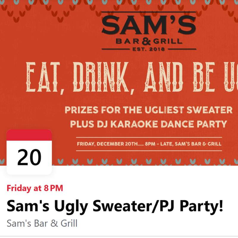 20 ugly sweater sams