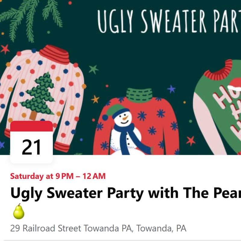 21 ugly sweater towanda