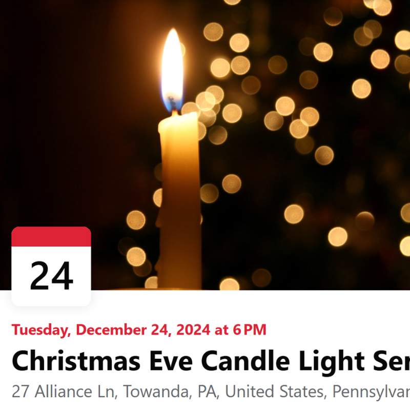 24 Christmas Eve Candle Service