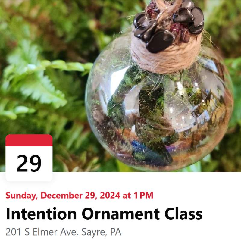 29 Intention Ornament