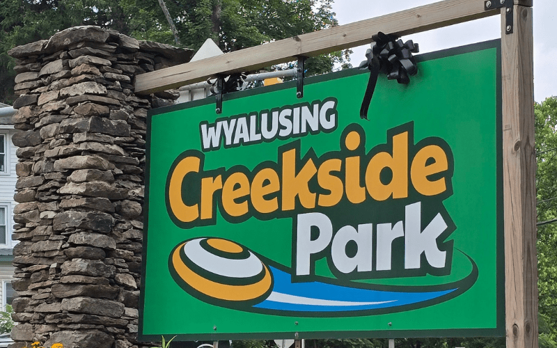Creekside Park Sign Creekside Park Sign