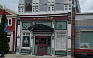 The Cast Iron Lady building.