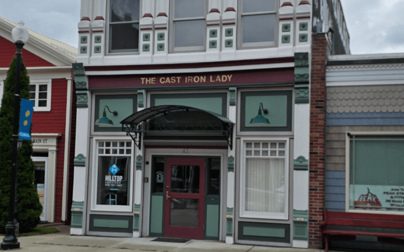 The Cast Iron Lady The Cast Iron Lady building.