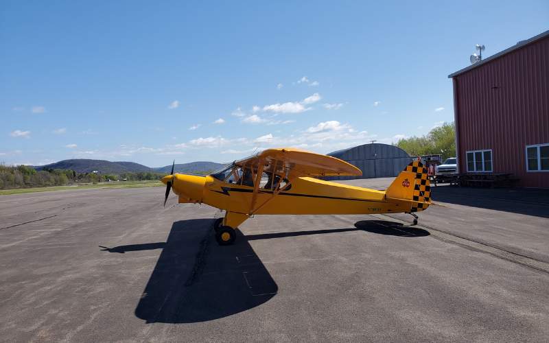 BC Airport Plane Bradford County Airport with a plane