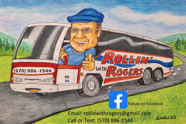 Rollin with Rogers Logo magnet 768x510