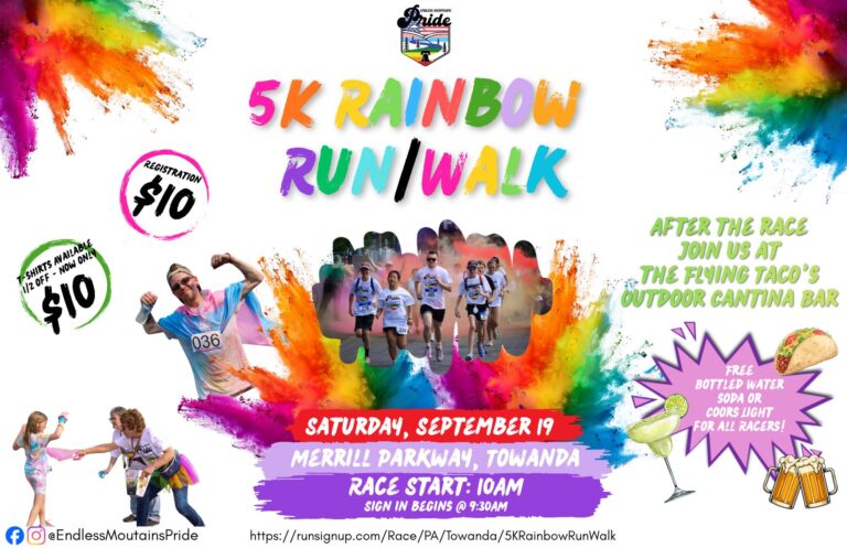 5K Rainbow RunWalk 8.5 x 5.5 in 1 768x497
