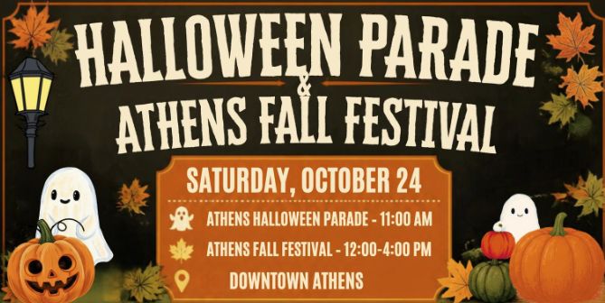 athens fall festival and halloween parade
